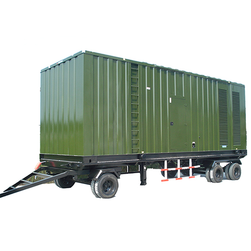 博野会议移动集装箱型发电机组电站